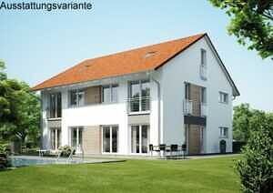 Dhbb1 – moderne doppelhaushälfte mit schönem südgarten in zentraler lage von baldham