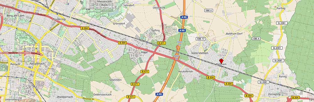 Baldham (Openstreetmap.de)