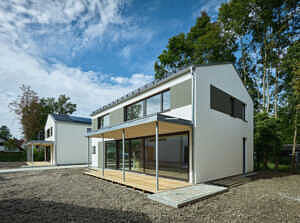 Exklusives Architektenhaus - Terrasse