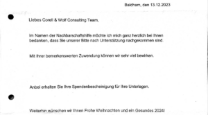Spende Nachbarschaftshilfe