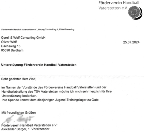 Handball Vaterstetten