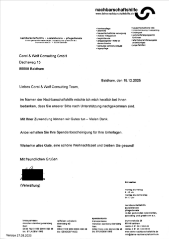 CwC Immobilien Nachbarschaftshilfe