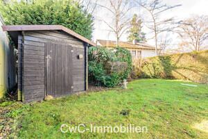 Garten mir Gartenhaus