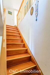 Treppe ins Dachgeschoss
